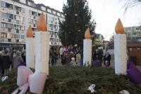 Advent utolsó gyertyája is ég a Kossuth téren